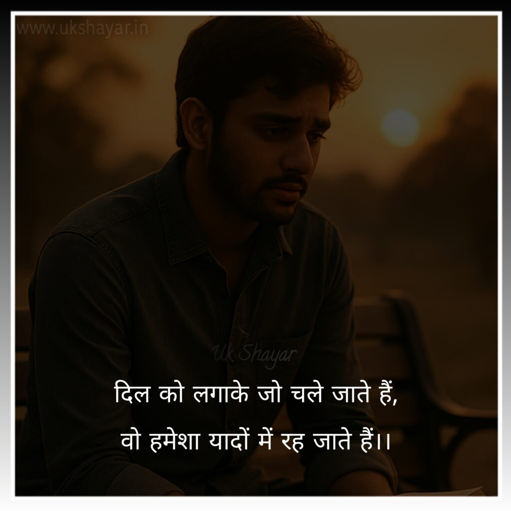 इमोशनल सैड शायरी