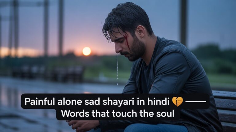 Painful Alone Sad Shayari in Hindi